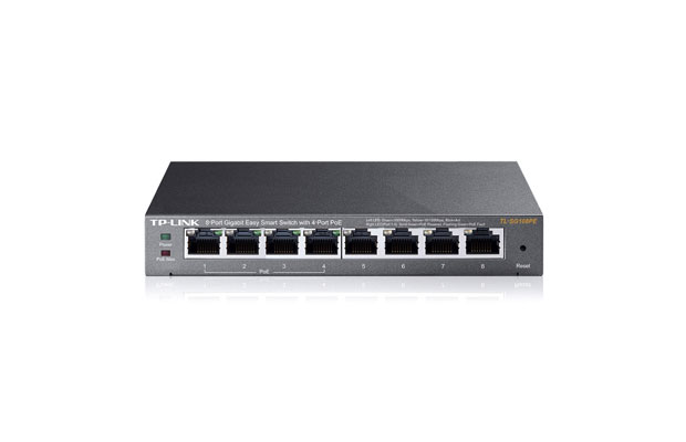 TP-Link TL-SG108PE 8-Port Gigabit Easy Smart Switch with 4-Port PoE