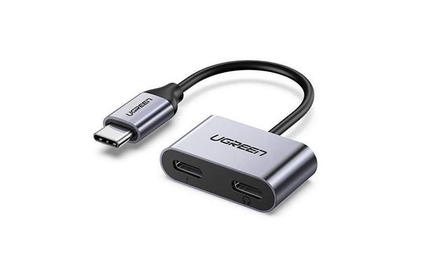 UGREEN 60165 Type C Male To 2 Type-C Female Audio Adapter - 1